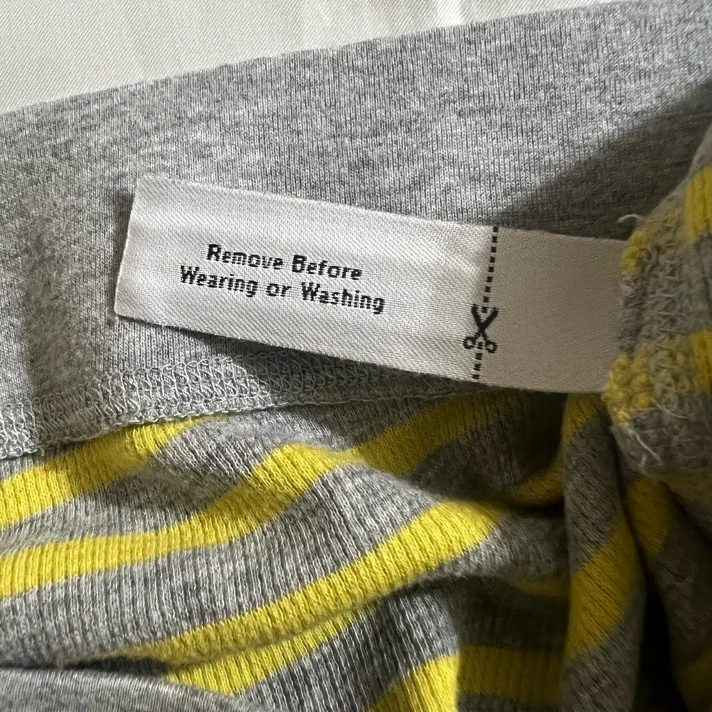 J. Crew I Women’s I Pajama-leggings I Gray & Yellow I Size S